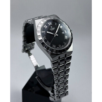 (SOLD!!) 38mm • 2023 Tudor Royal Black Dial ref.28500 cal.2429 Full Set